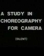 A Study in Choreography for Camera