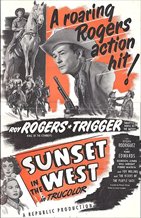 Sunset in the West