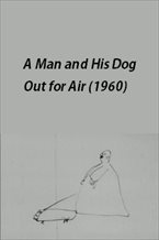A Man and His Dog Out for Air