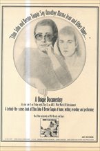 Elton John and Bernie Taupin Say Goodbye Norma Jean and Other Things